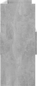 vidaXL Szafka, szarość betonu, 105x30x70 cm, płyta wiórowa 7
