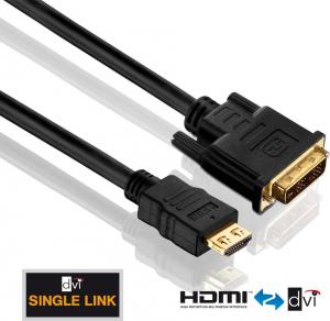 Kabel PureLink HDMI - DVI-D 1m czarny (PI3000-010) 1