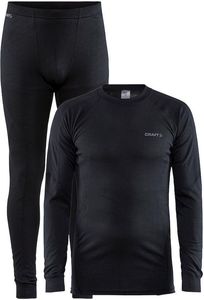 Craft Bielizna termoaktywna męska zestaw bluza + spodnie kalesony legginsy Craft Core dry baselayer set M czarny rozmiar M 1