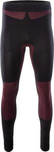 Hi-Tec Bielizna termoaktywna męskie spodnie kalesony Hino Bottom czarno-czerwone rozmiar: M/L 1