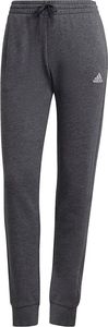 Adidas Spodnie damskie adidas Essentials Slim Tapered Cuffed Pant ciemnoszare HA0265 L 1