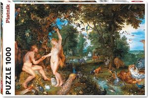 Piatnik Puzzle 1000 - Brueghel i Rubens, Raj i grzech 1