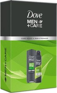Dove  Dove Men Care Extra Fresh Care Makes A Man Stronger Żel pod prysznic 400ml zestaw upominkowy 1