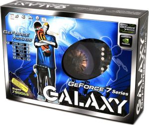 Karta graficzna Galax GeForce 7900 GS 256MB 7900GS SUPER 256MB DDR3/256bit TV/DVI Cooler Master 1,2ns 600/1600 2