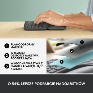 Klawiatura Logitech Ergo K860 (920-010352) + Brio 100 (960-001585) 7