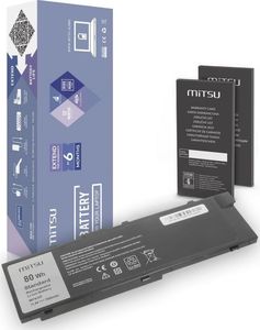 Bateria Mitsu Bateria Mitsu do notebooka Dell Precision M7510, M7710 (11.4V) (7000 mAh) 1