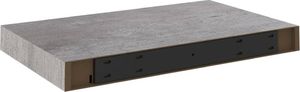 vidaXL Półki ścienne, 2 szt., szarość betonu, 40x23x3,8 cm, MDF 7