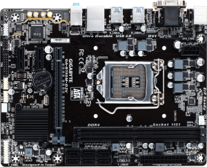 Płyta główna Gigabyte GA-B150M-D2V, B150, DDR4, SATA3, USB 3.0, uATX (GA-B150M-D2V) 2