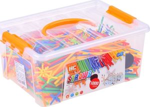 Jokomisiada Kreatywne klocki rurki patyczki 1000-ele ZA3672 9