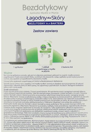 Dettol Mydło w płynie Aloe Vera - Komplet dozownik + wkład 250ml 5