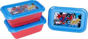 Spiderman Spiderman - Zestaw pojemników na żywność 540ml (3szt.) 1