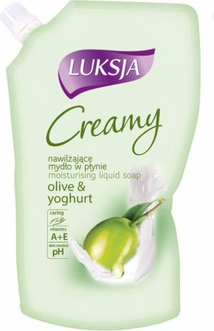 Luksja Creamy Olive & Yoghurt Mydło w płynie zapas 400ml 1