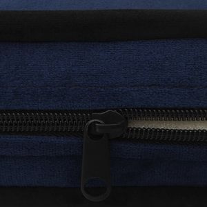 vidaXL Sofa dla psa, niebieska, 67x47x36 cm, pluszowa (171088) - 171088 3