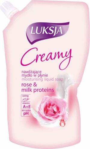 Luksja Creamy Rose Petals & Milk Proteins Mydło w płynie 400ml 1