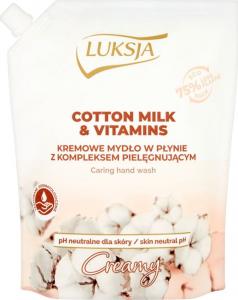 Luksja Mydło w płynie Creamy Cotton Milk&Provitamin B5 900ml 1