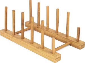 Tadar Stojak na pokrywki lub talerze Tadar 27 cm drewno () - 5903313402590 2