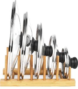 Tadar Stojak na pokrywki lub talerze Tadar 27 cm drewno () - 5903313402590 3