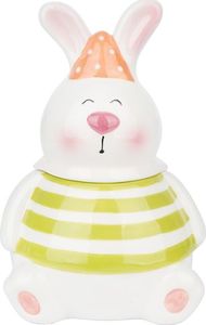 Tadar Pojemnik ceramiczny na ciastka słodycze Wielkanoc Bunny 21 cm () - 5903313404433 1