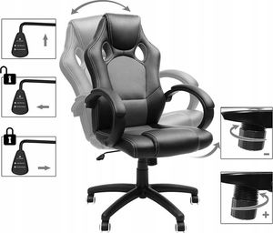 Fotel Razor Racer 1 czarny (FR01CZ) 9