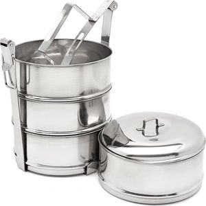 Tadar Menażka turystyczna stalowa 16 cm 4 elementy () - 5900672752632 2