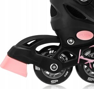 Rolki Spokey Quattro 4w1 z wymienną płozą regulowane różowe r. 34-37 11