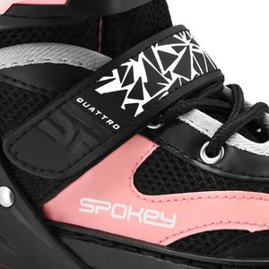 Rolki Spokey Quattro 4w1 z wymienną płozą regulowane różowe r. 34-37 14