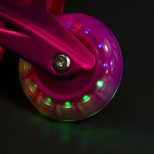 Rolki Spokey Quattro 4w1 z wymienną płozą regulowane różowe r. 34-37 3