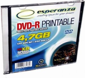 Esperanza DVD-R 4.7 GB 16x 1 sztuka (1304 - 5905784766591) 1