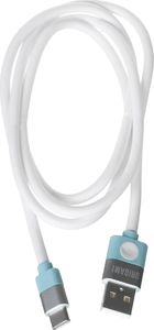 Kabel USB Lark USB-A - 1 m Biały (ORIGAMICABLEUSBTYPEC1M) 2