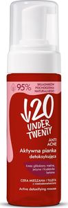 Under Twenty Anti Acne aktywna pianka detoksykująca 150ml 1
