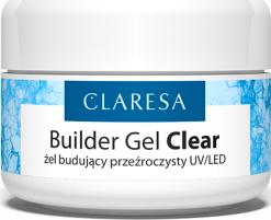 Claresa claresa żel budujący do paznokci 15ml clear 1