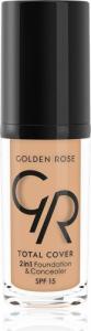 Golden Rose golden rose total cover podkład+ korektor 2w1 04 1