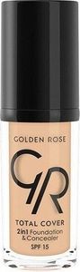 Golden Rose golden rose total cover podkład+ korektor 2w1 02 1