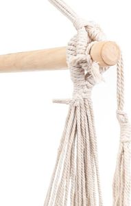 Majowo WISZĄCE KRZESŁO BRAZYLIJSKIE ZE STELAŻEM BOHO 12