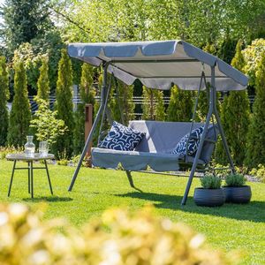 Majowo HUŚTAWKA OGRODOWA Z DASZKIEM 2