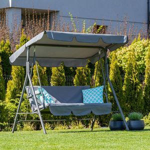 Majowo HUŚTAWKA OGRODOWA Z DASZKIEM 4