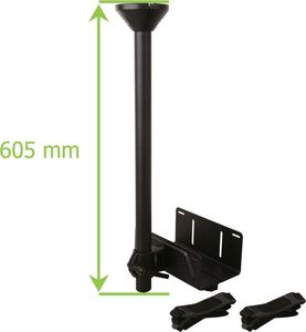 Uchwyt do komputera Techly Podwieszany Regulowany 8