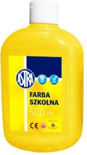 Astra FARBA SZKOLNA 500ML ŻÓŁTA 83410904 1