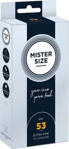 Mister Size Mister Size Condoms prezerwatywy dopasowane do rozmiaru 53mm 10szt. 1