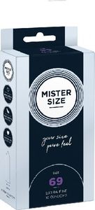 Mister Size Mister Size Condoms prezerwatywy dopasowane do rozmiaru 69mm 10szt. 1