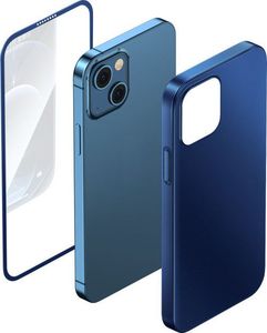 Joyroom Joyroom 360 Full Case etui pokrowiec do iPhone 13 Pro Max obudowa na tył i przód + szkło hartowane niebieski (JR-BP928 blue) 11