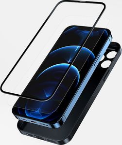 Joyroom Joyroom 360 Full Case etui pokrowiec do iPhone 13 Pro Max obudowa na tył i przód + szkło hartowane niebieski (JR-BP928 blue) 4