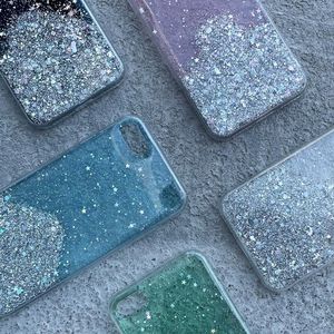 Hurtel Star Glitter etui pokrowiec do iPhone 13 Pro Max błyszcząca brokatowa obudowa czarny 7