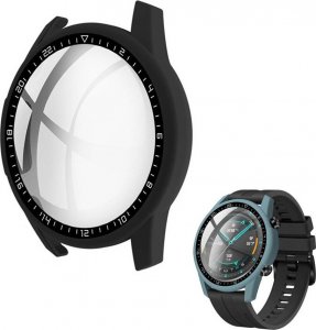 Strado Etui obudowa 2w1 ze szkłem do Huawei Watch GT 2 46 (Czarne) uniwersalny 1