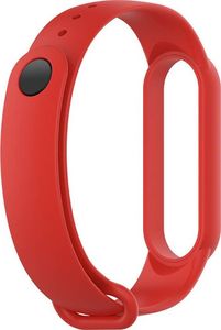 Nemo (U) Silikonowa Opaska do XIAOMI MI SMART BAND 5 / 6 czerwona 5
