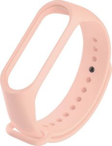 Nemo (U) Silikonowa Opaska do XIAOMI MI SMART BAND 3 / 4 jasny róż 1