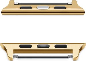 Alogy Alogy Adapter zapięcie do paska do Apple Watch 42/44/45mm Złoty uniwersalny 2