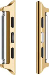 Alogy Alogy Adapter zapięcie do paska do Apple Watch 42/44/45mm Złoty uniwersalny 3