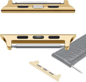 Alogy Alogy Adapter zapięcie do paska do Apple Watch 42/44/45mm Złoty uniwersalny 6