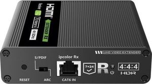 System przekazu sygnału AV Techly Extender / odbiornik HDMI 4K Techly po skrętce Cat.6/6a/7 do 70m 1
